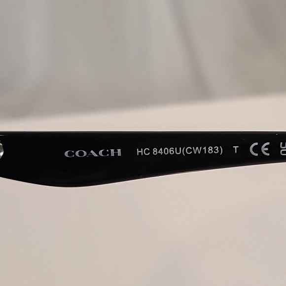 Coach Black Aviator Sunglasses main image 6